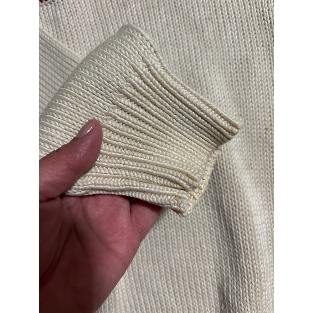 Polo Sport Ralph Lauren vintage vneck knit sweater size Meduim unisex - Picture 6 of 9